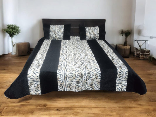 Crush Velvet  Bedspread 3pcs