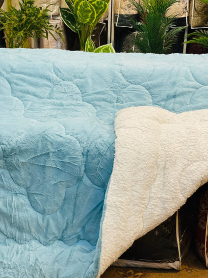 Soft & Cozy Rabbit Furr Quilt