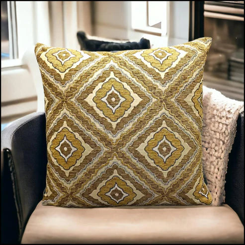 Jacqaurd Box Cushion Cover