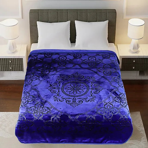 Digital Embossed Super Cloudy 2 Ply Blanket